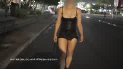 AMWednesday Nude In The Street