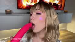 Charming_girl Nude ELF Cosplay Dildo Fuck PPV Onlyfans Video Leaked