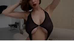 Solomia Maievska Sexy Black Lingerie Video Leaked